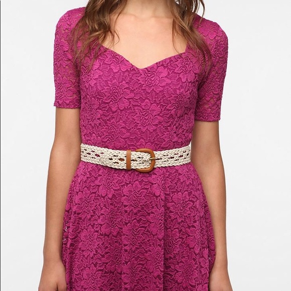 [UO Pins & Needles] Lace Skater Dress - Picture 2 of 4